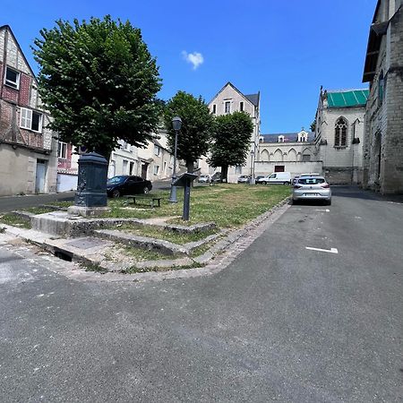 Le Badebec, Appt Dans Maison Typique Avec Jardin Prive Шинон Екстериор снимка