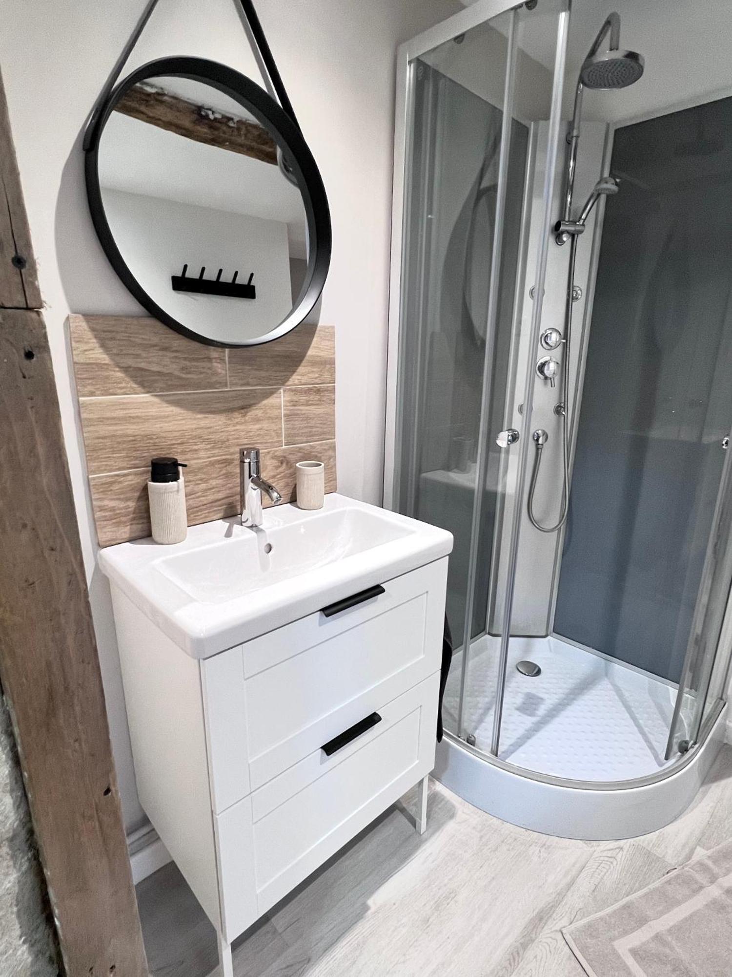 Le Badebec, Appt Dans Maison Typique Avec Jardin Prive Шинон Екстериор снимка