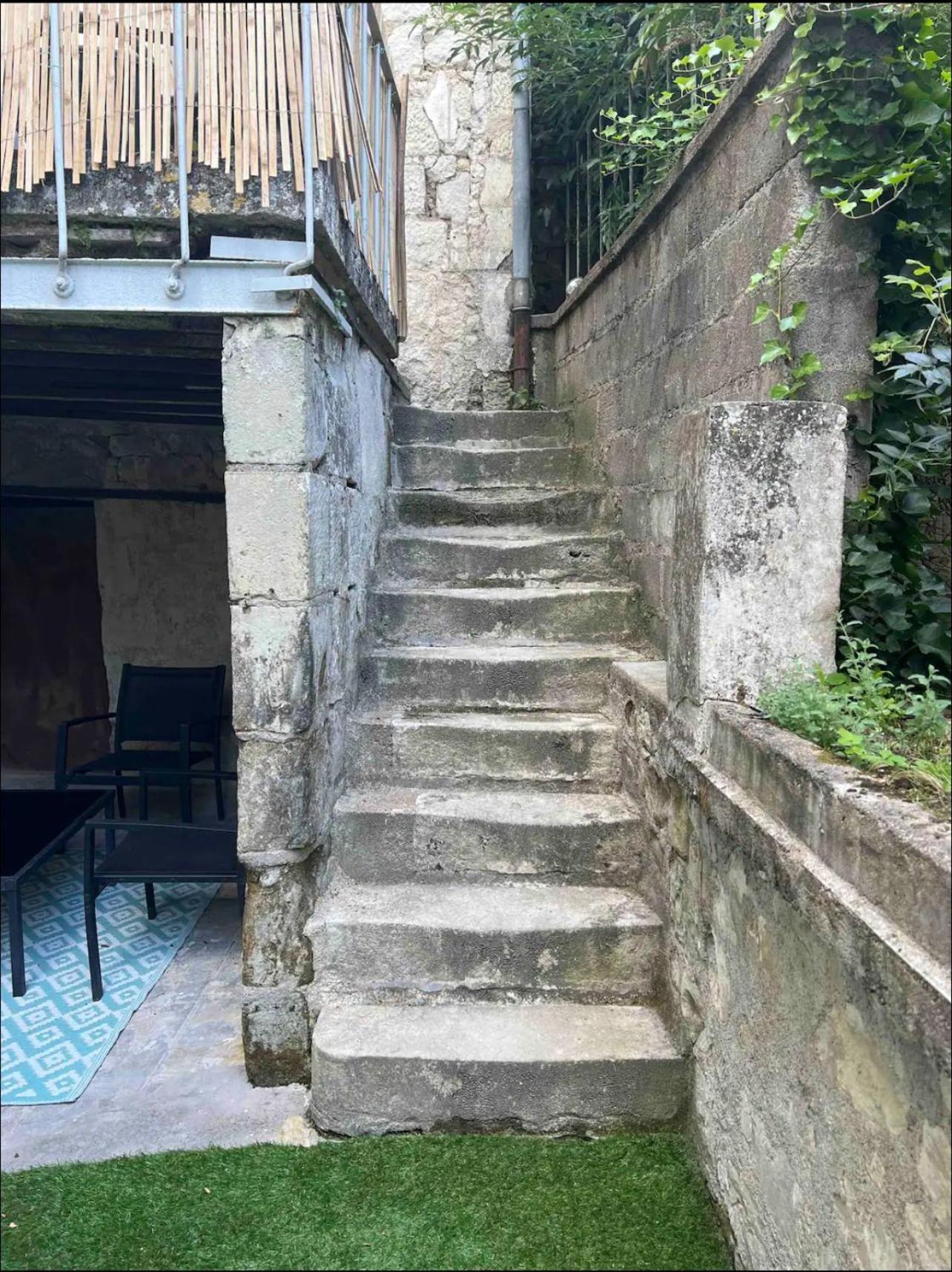 Le Badebec, Appt Dans Maison Typique Avec Jardin Prive Шинон Екстериор снимка